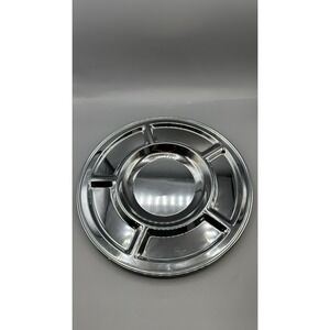 A Danny Wilson Original Silver Tray | Chrome Serving Tray | Vintage Mid Century.